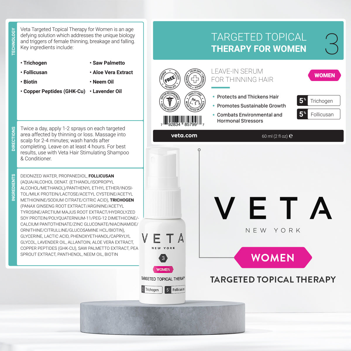 Anti-Shedding & Scalp Repair Postpartum Shampoo